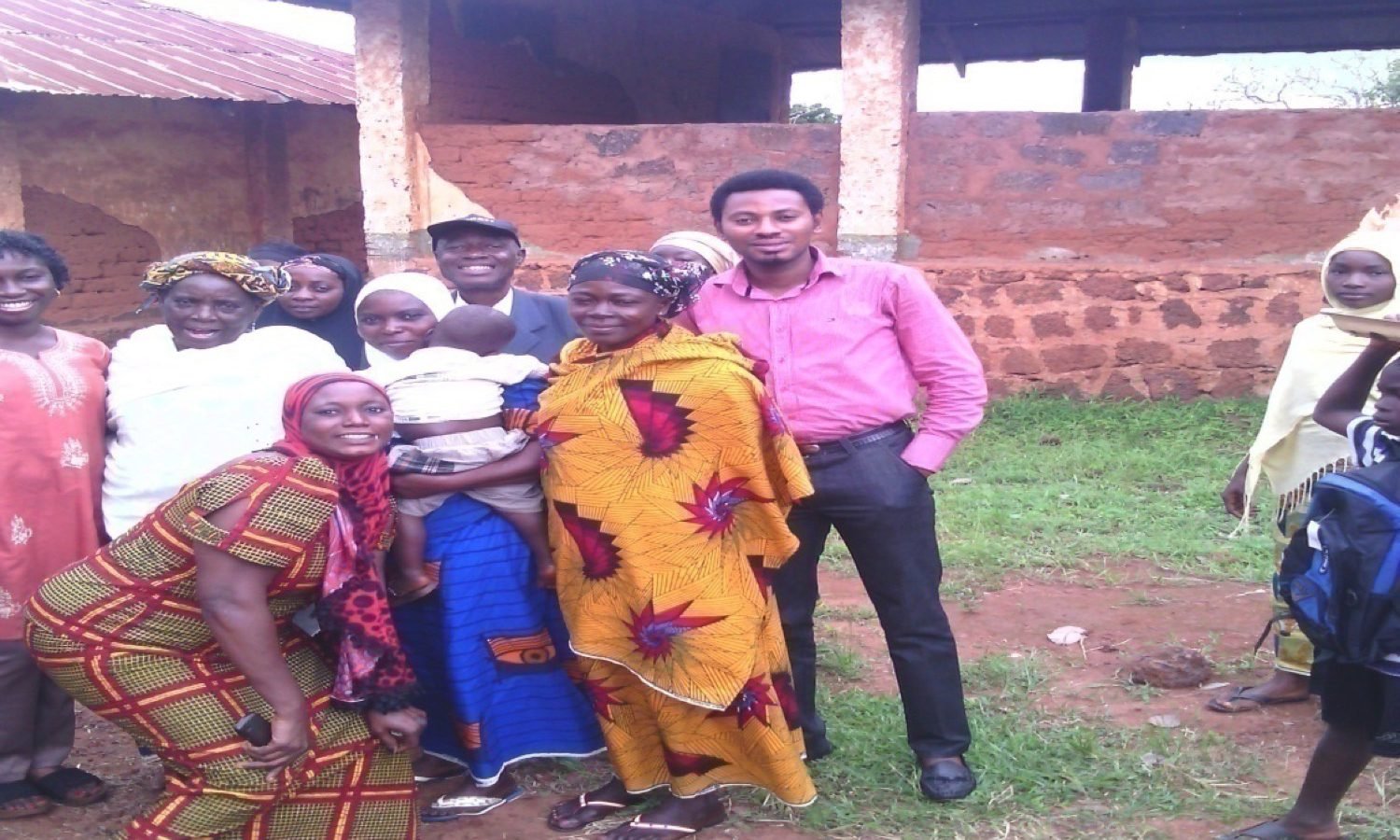 PPSDI staff with community members, Kogi State