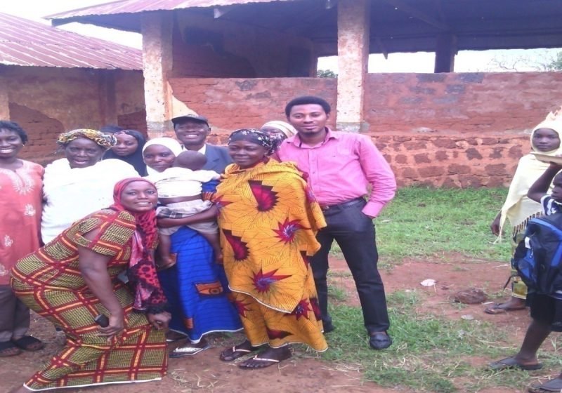 PPSDI staff with community members, Kogi State